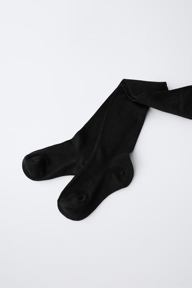 PLAIN TIGHTS - Black by Zara - Image 1