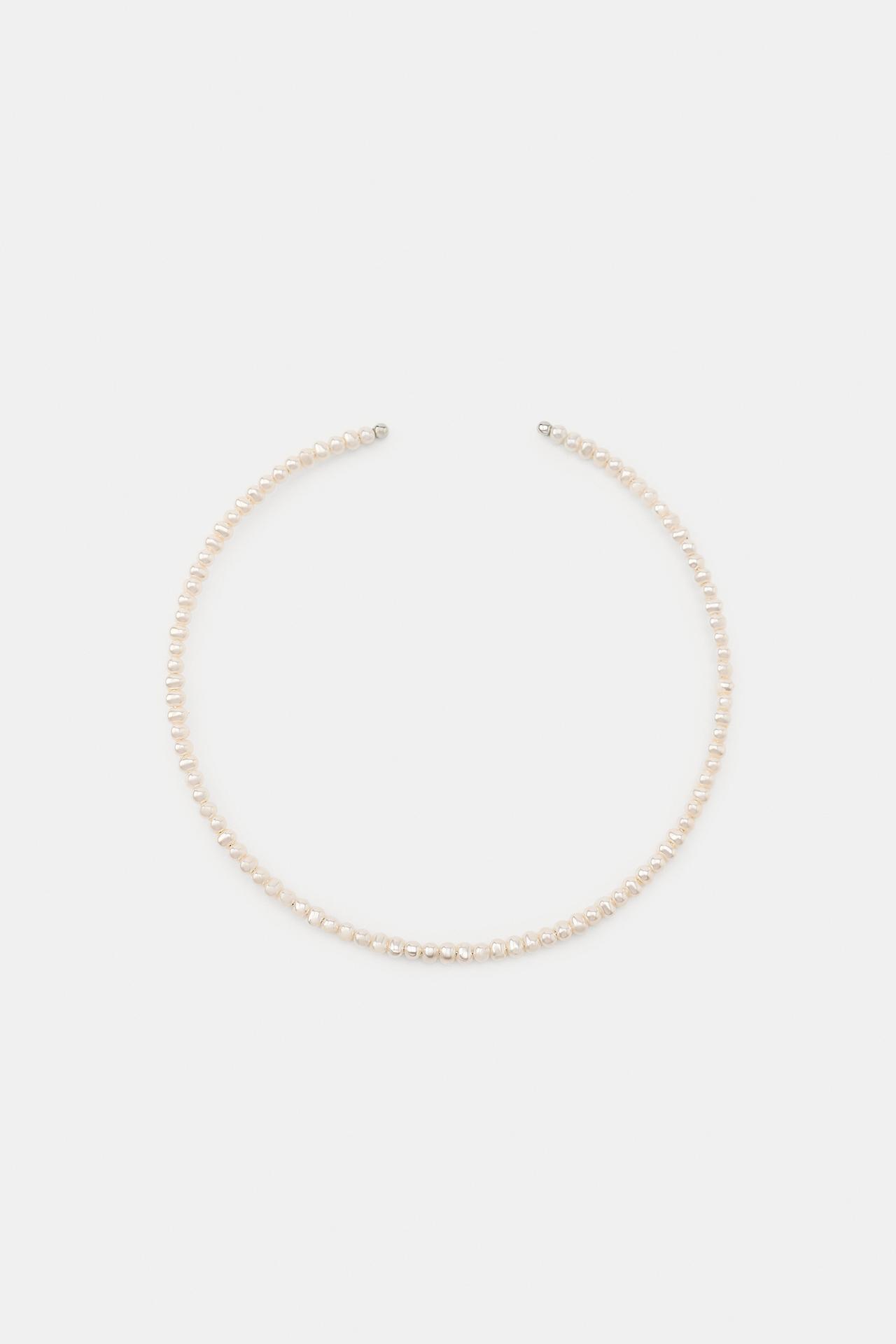 PEARL CHOKER NECKLACE — 109