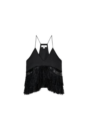 LIMITED EDITION LACE COMBINED TOP