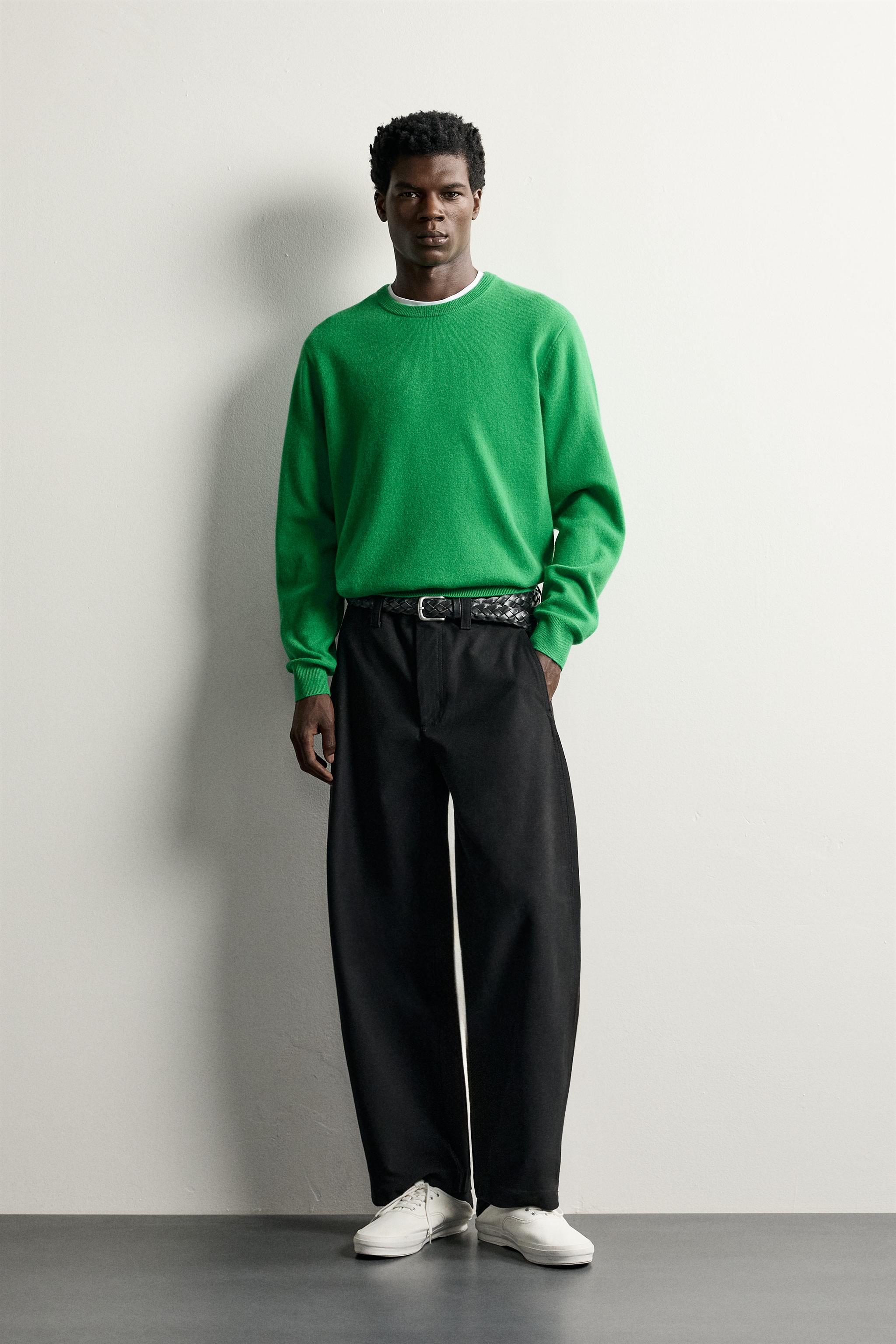 Zara YÜN KARIŞIMLI REGULAR FIT KAZAK
