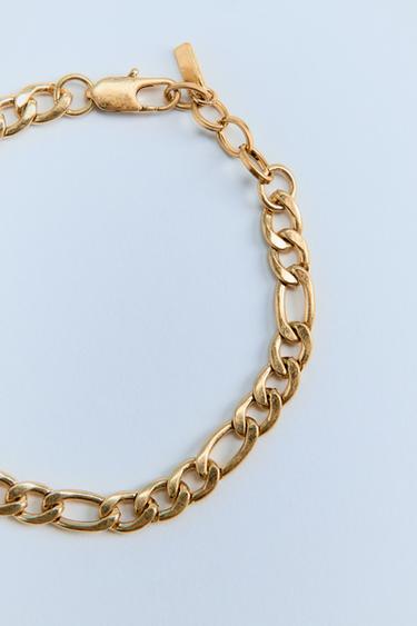 LOT DE 3 BRACELETS CHAÎNE À MAILLONS - Doré de Zara - Image 4