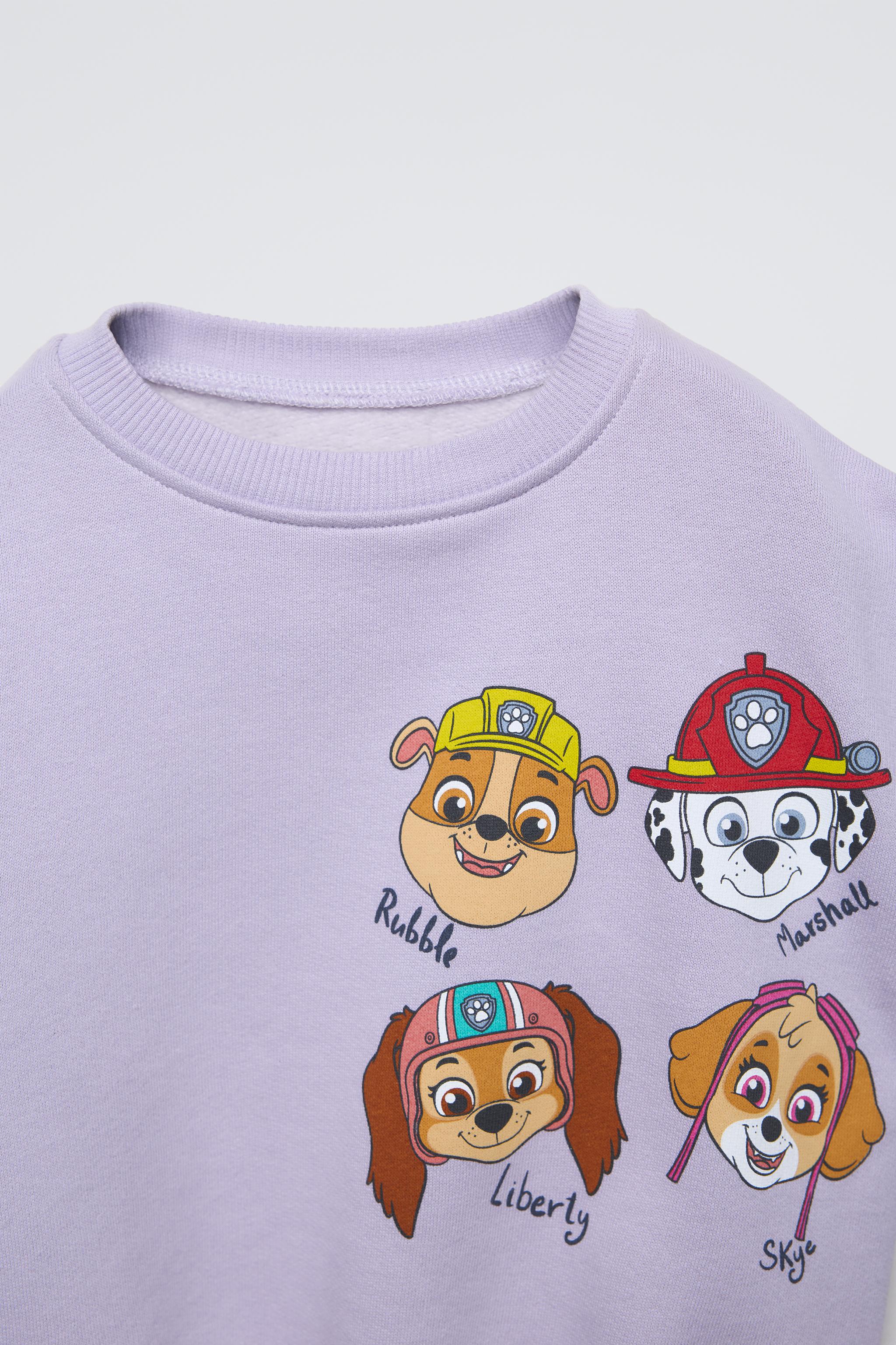 ZaranPAW PATROL NICKELODEON SWEATSHIRT. outlets Size 18-24