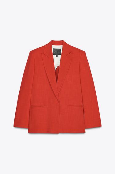 BLAZER IN WICKELOPTIK – ZW COLLECTION - Orange von Zara - Bild 0