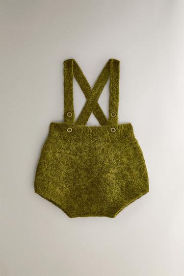 SALOPETTE BÉBÉ ALPAGA - Vert de Zara - Image 0