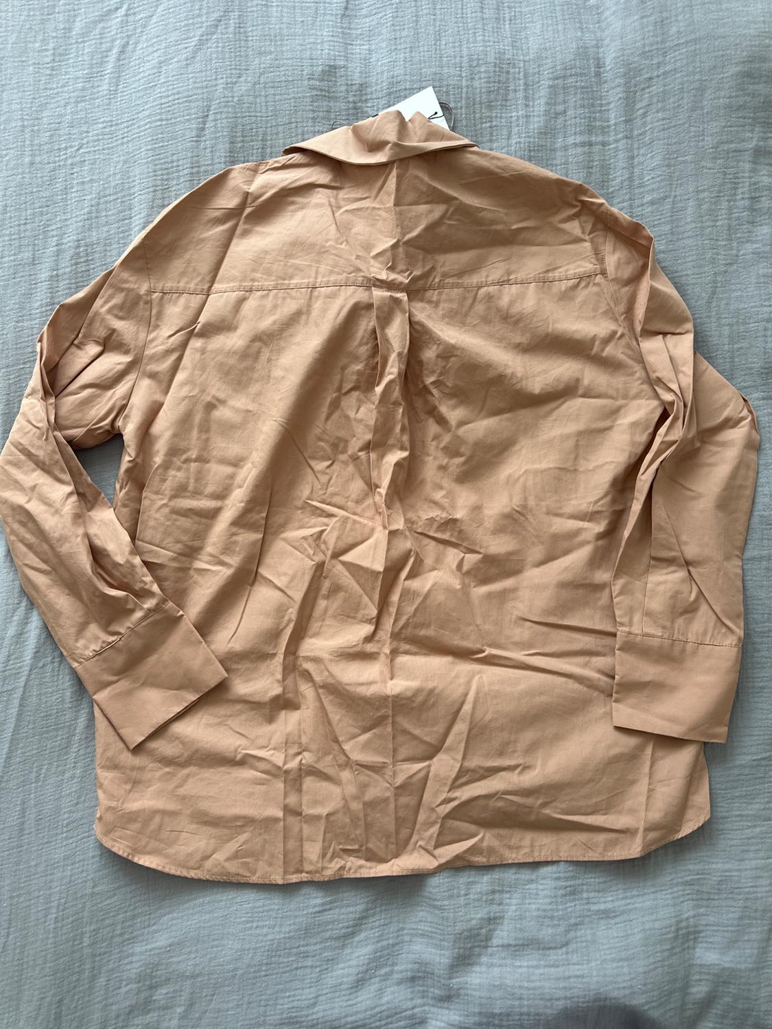 ZW COLLECTION POPLIN SHIRT WITH POCKET - Image 4