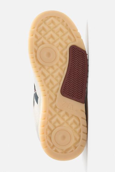 DENIM-EFFECT TRAINERS - Multicoloured by Zara - Image 4