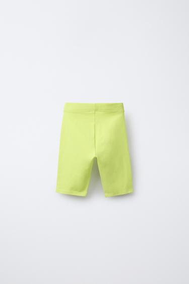 LEGGING CYCLISTE UNI - Citron vert de Zara - Image 1
