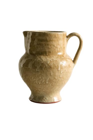 Zara DECORATIVE TERRACOTTA PITCHER - Sand