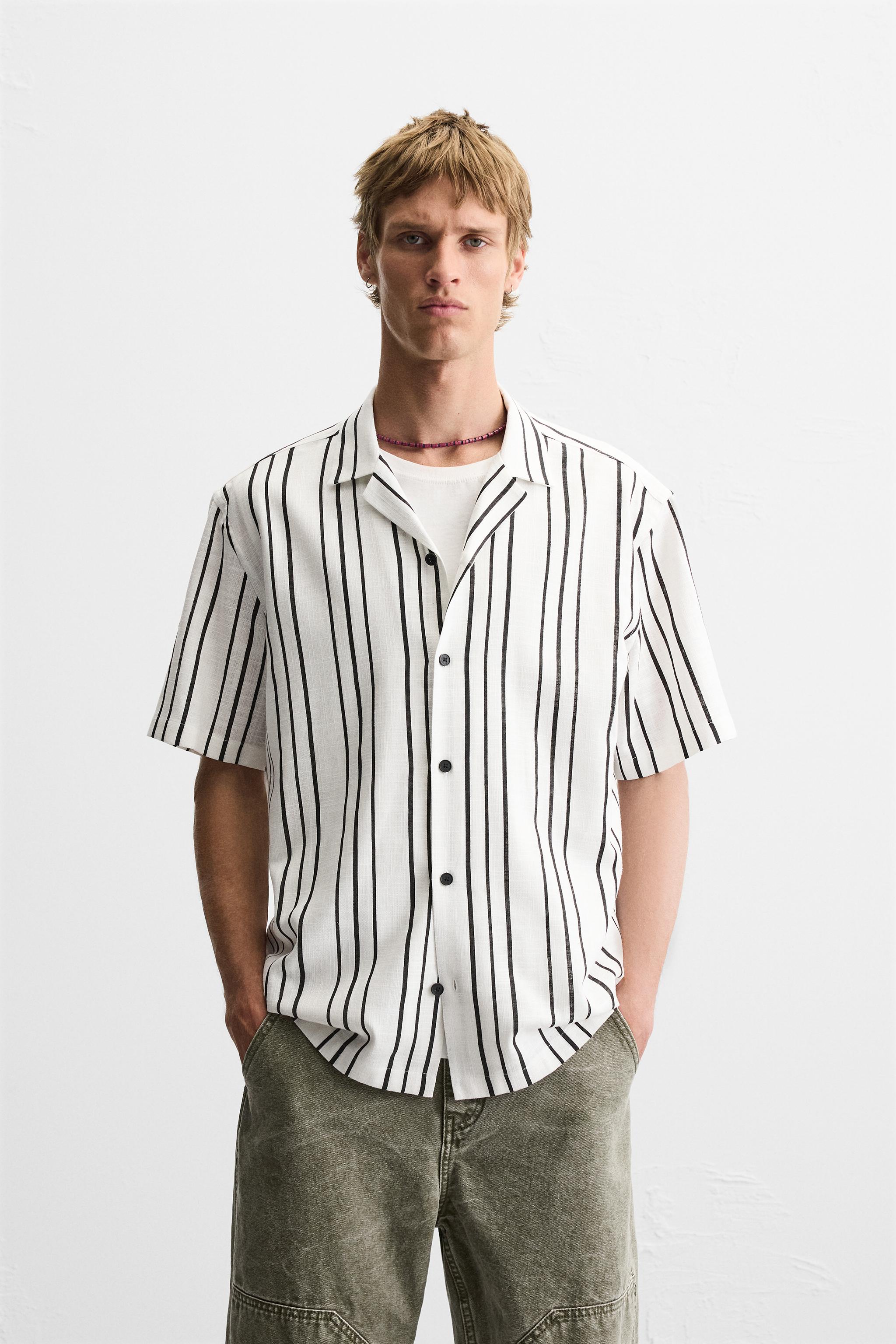 CHEMISE FLUIDE RAYURES