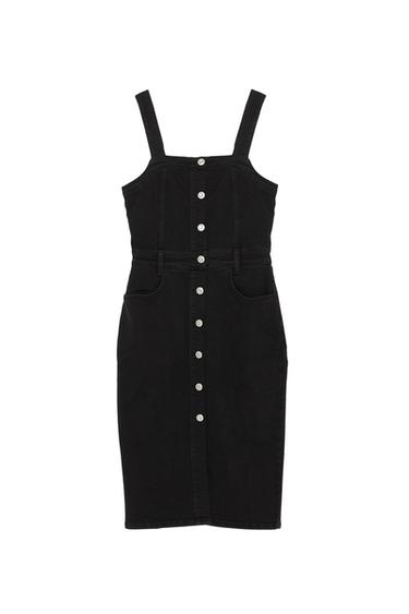 BUTTON-UP SHIFT DRESS