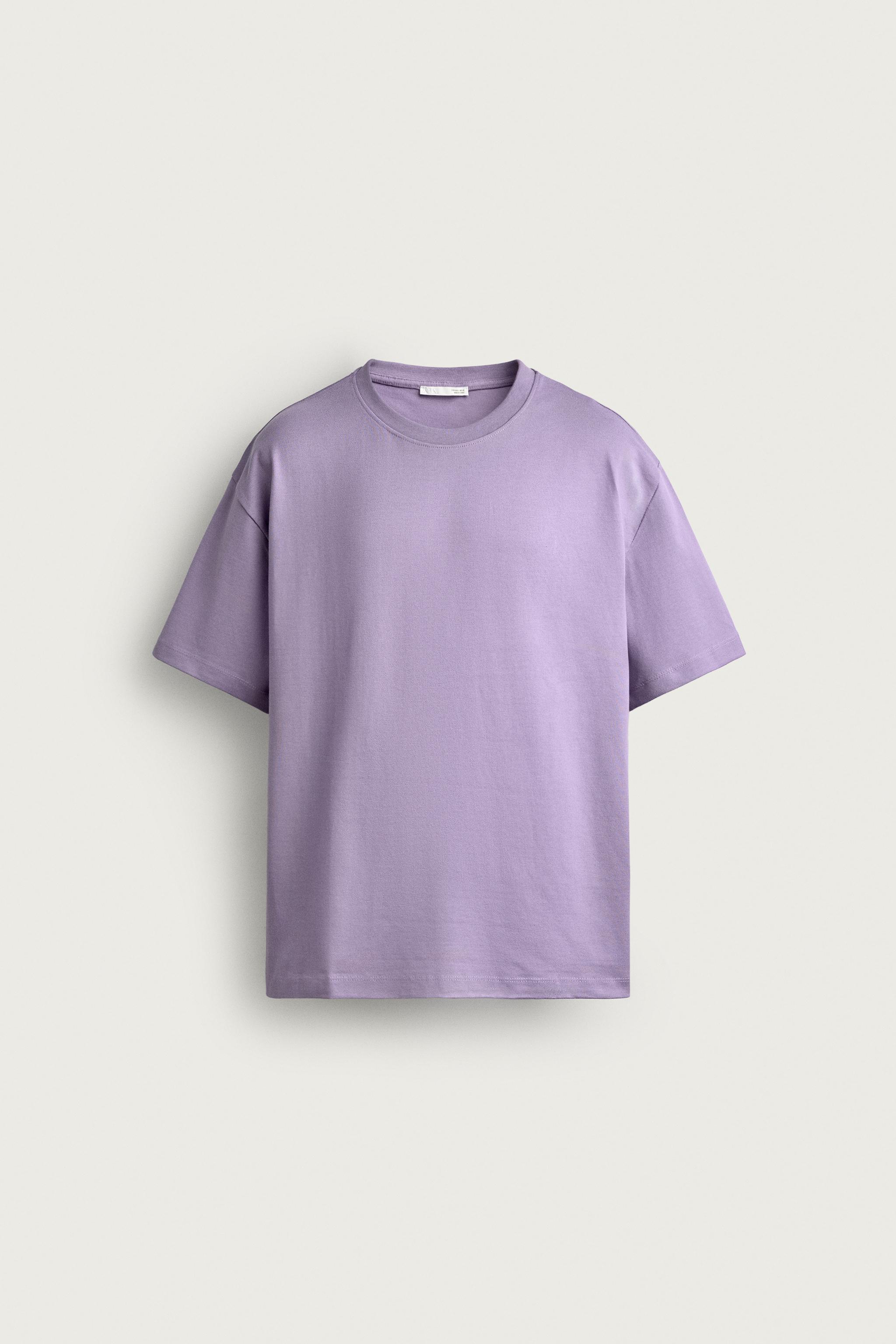 BASIC HEAVYWEIGHT T-SHIRT /03 — Dusty purple