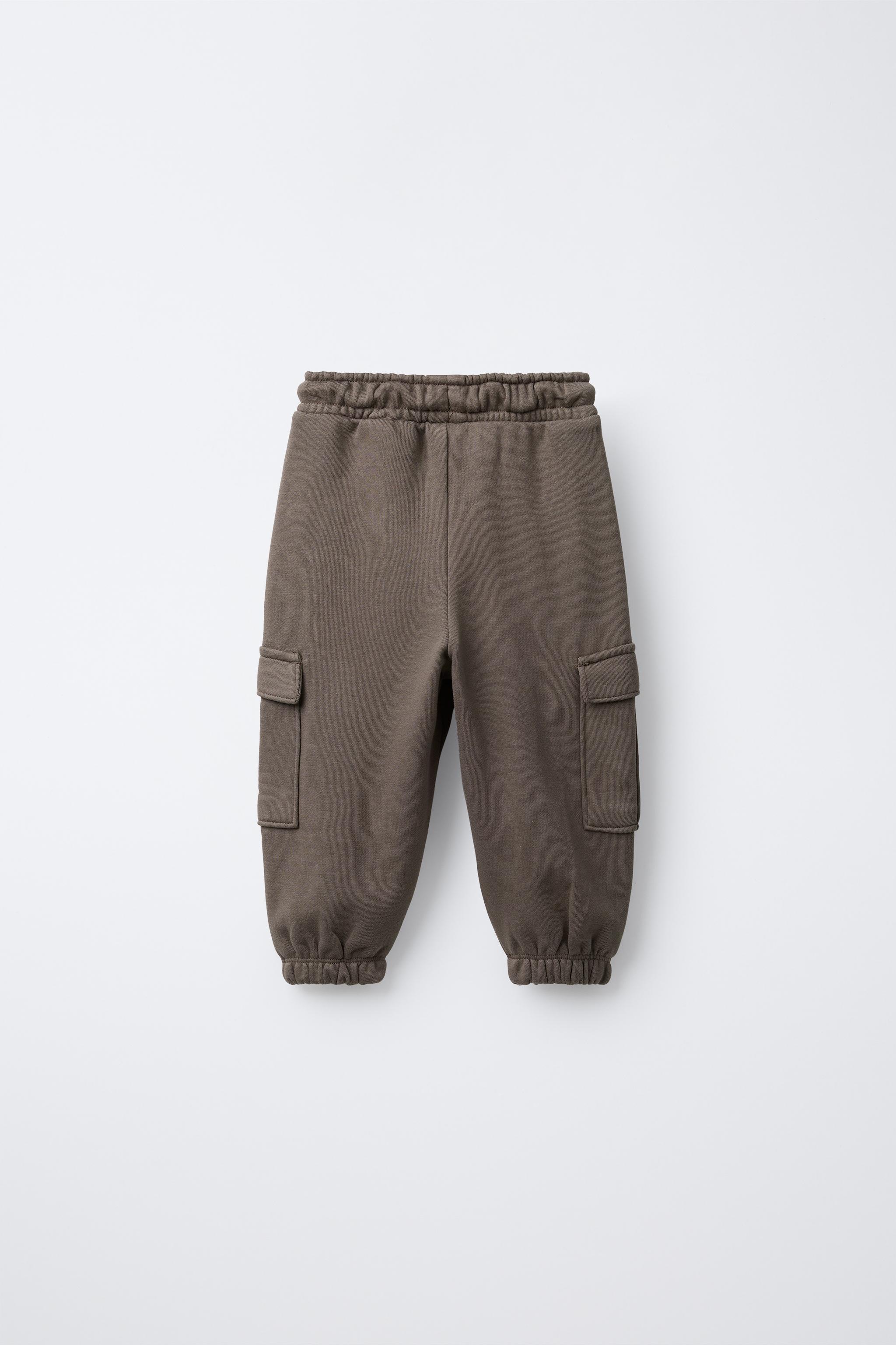 PANTALON DE JOGGING CARGO EN MOLLETON