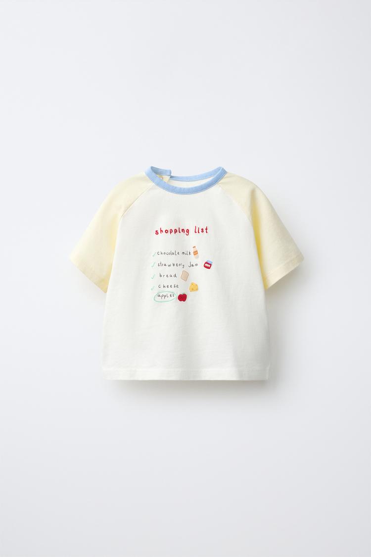CAMISETA MANGA RANGLÁN CONTRASTE