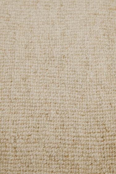 WOOL RUG - Beige by Zara - Image 3