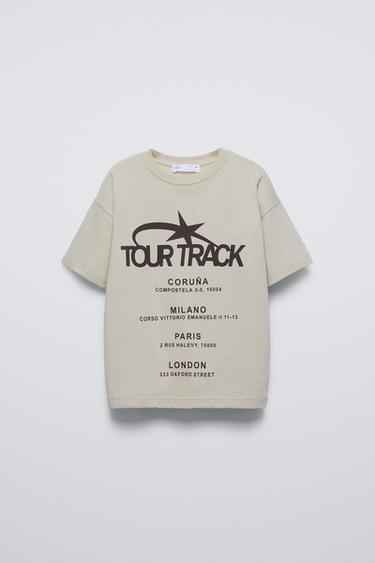 CAMISETA ESTAMPADO TEXTO - Arena de Zara - Imagen 0
