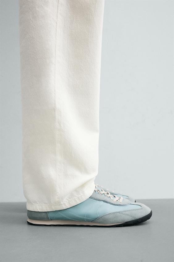 LEATHER SNEAKERS from Zara - $89.90