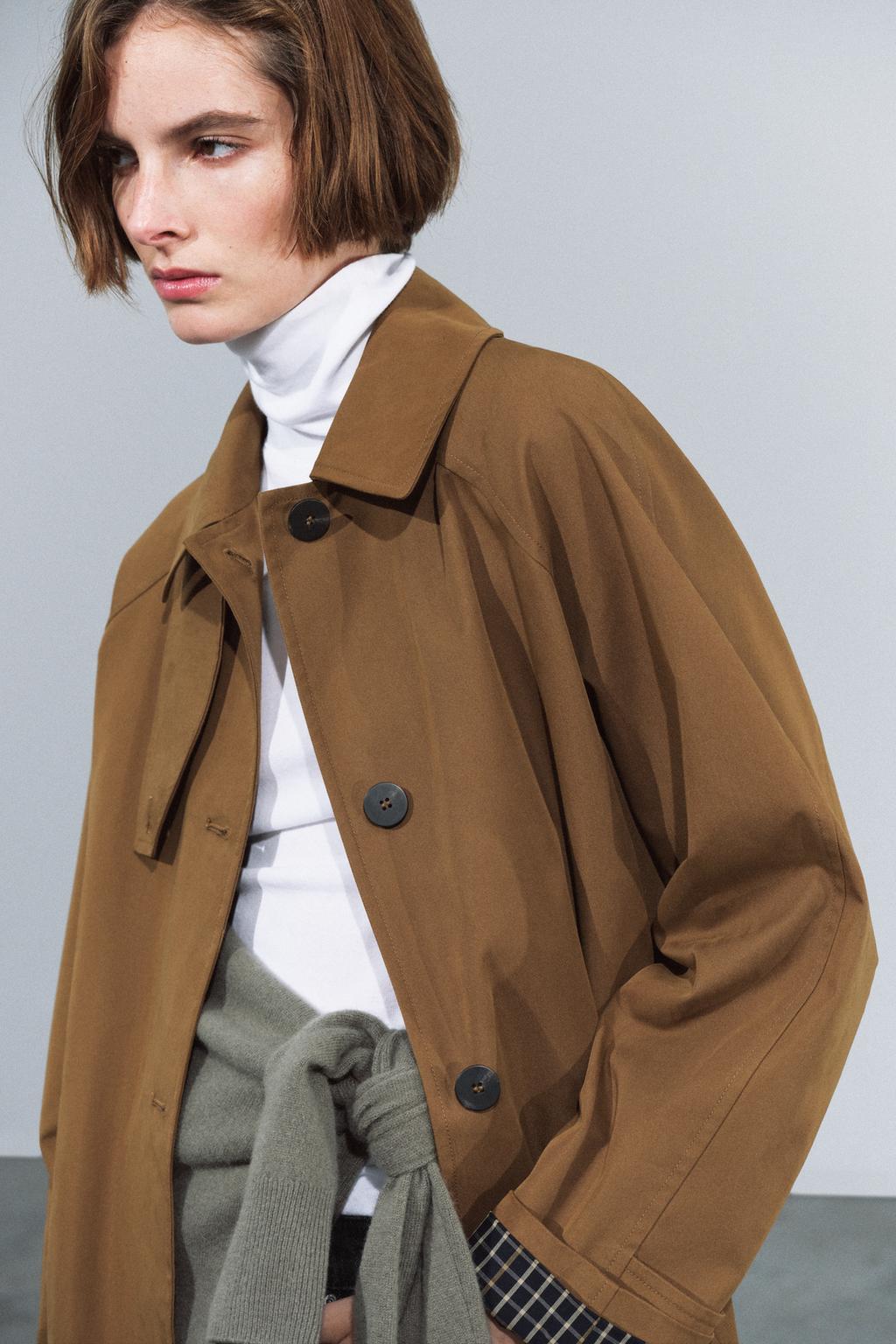 ZW COLLECTION MIDI TRENCH COAT