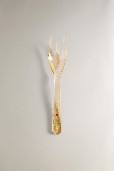 CHILDREN'S PEANUTS™ FORK WITH HANDLE - Multicoloured by Zara