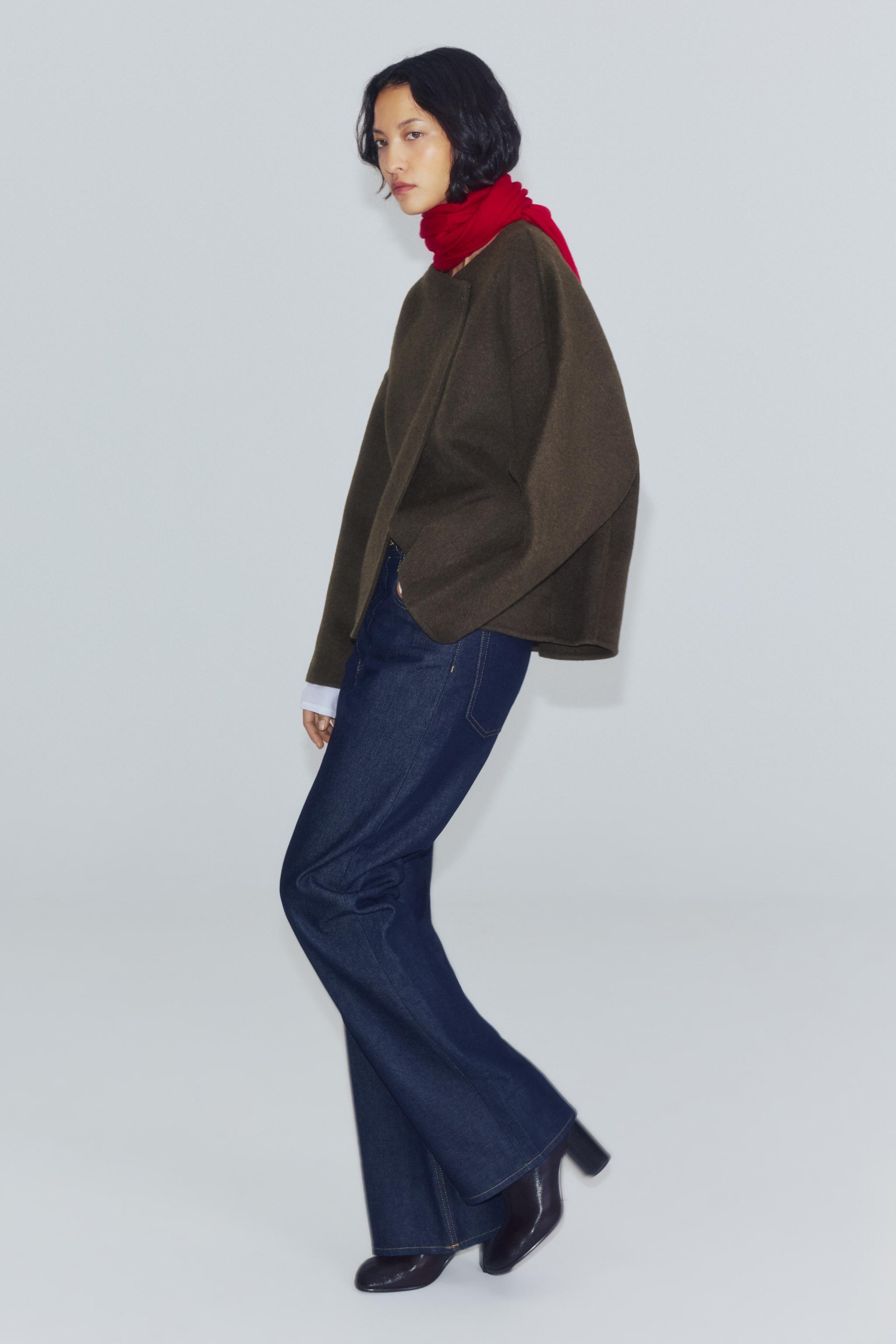 MANTEAU COURT AVEC LAINE ZW COLLECTION