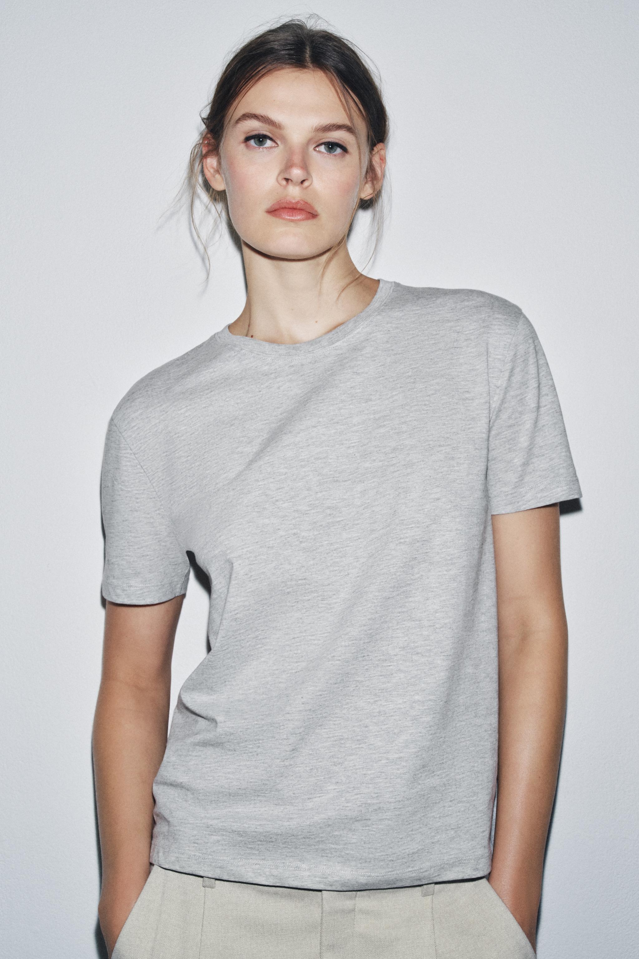BASIC KOTON T-SHIRT - Görsel 4