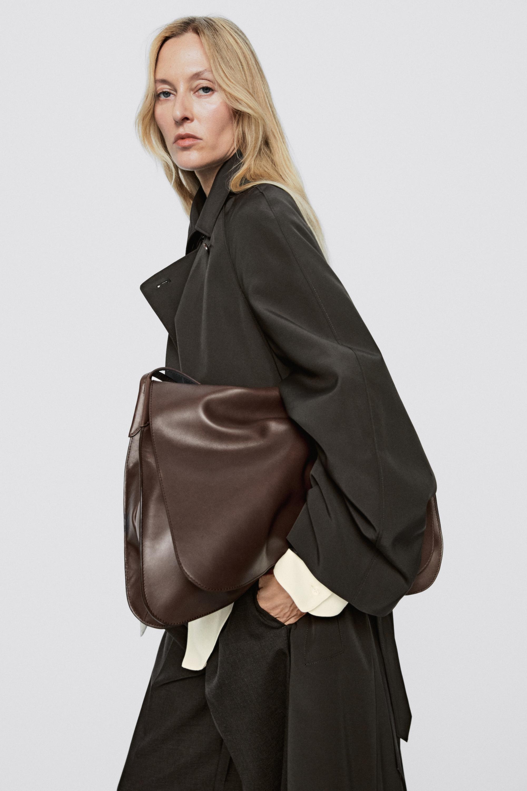 Fluid trench coat with lapel detail - LIMITED EDITION