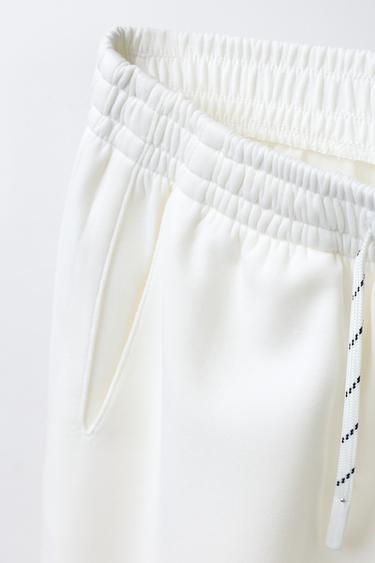 WIDE-LEG TROUSERS WITH MODAL LILO & STITCH © DISNEY - Ecru by Zara - Image 2