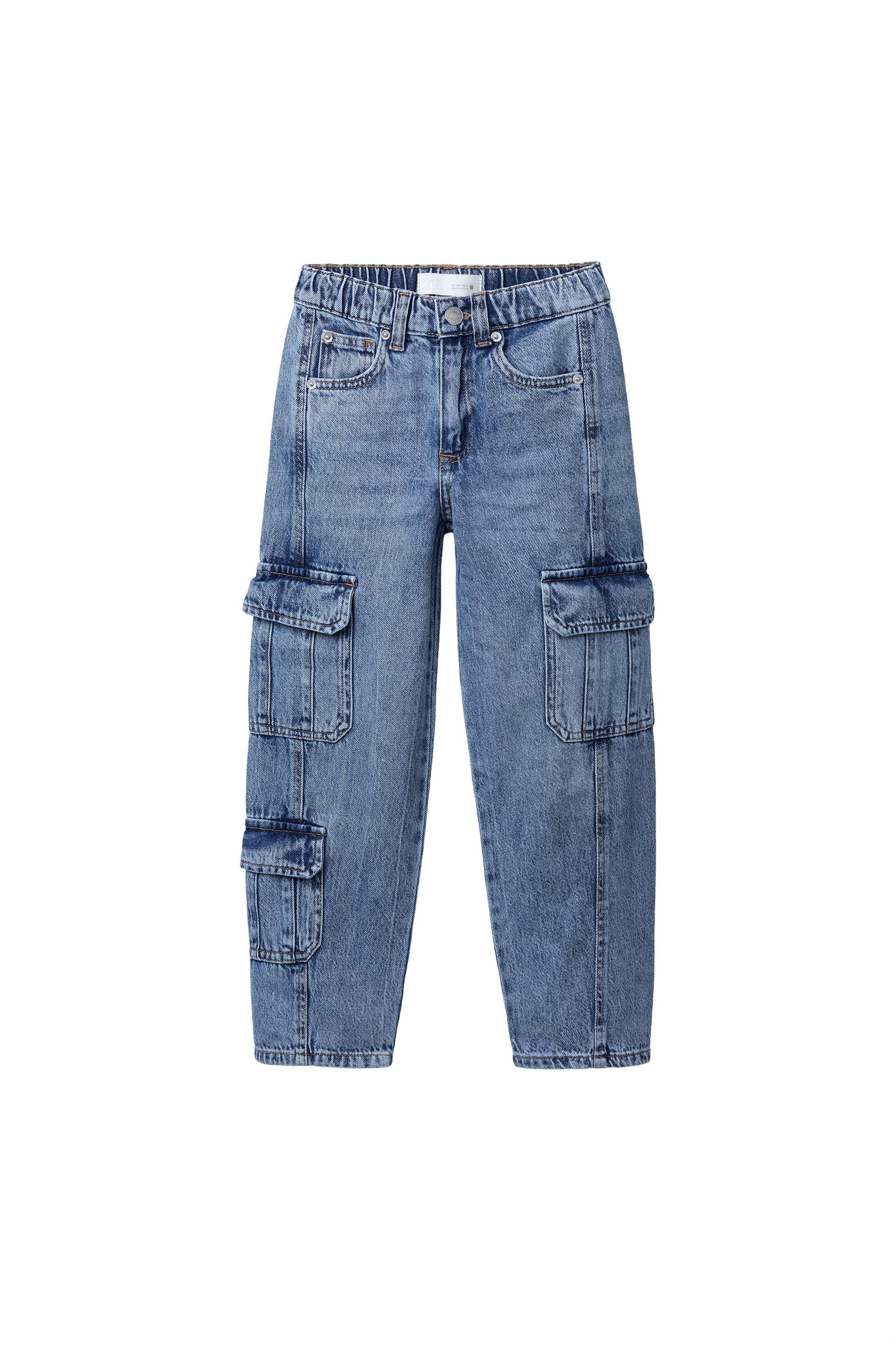 MULTI-CARGO JEANS - Blue | ZARA United States
