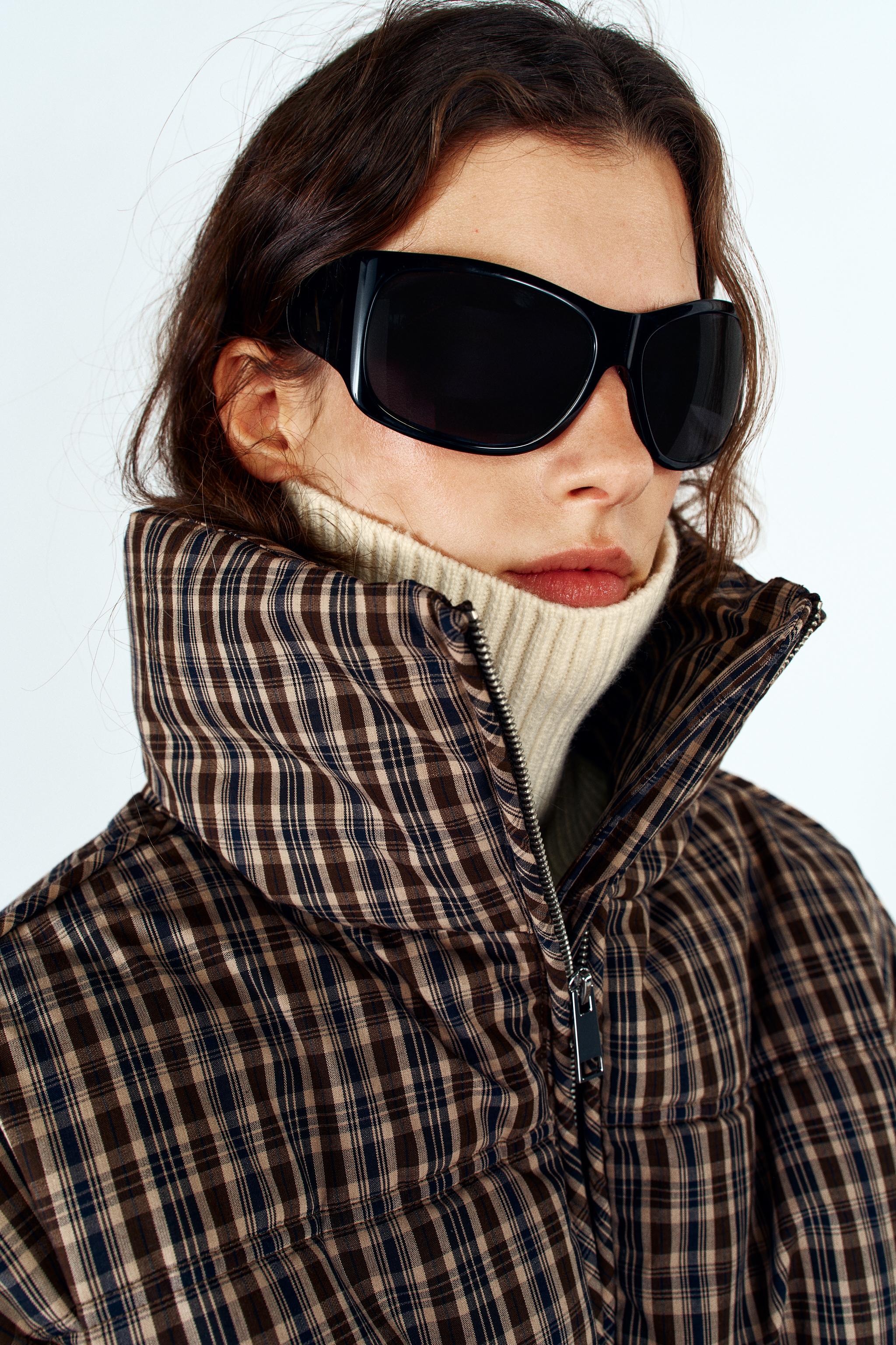 QUILTED CHECK ANORAK