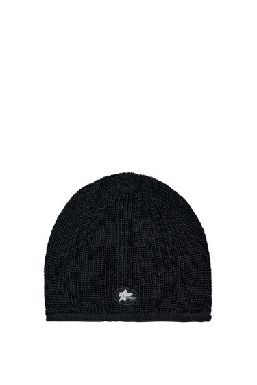 GORRO PUNTO 100% LINO PUKAS SURF  X ZARA - Marino de Zara