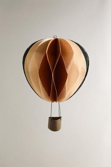 COLOURED PAPER WALL BALLOON (21 CM) - Multicoloured by Zara