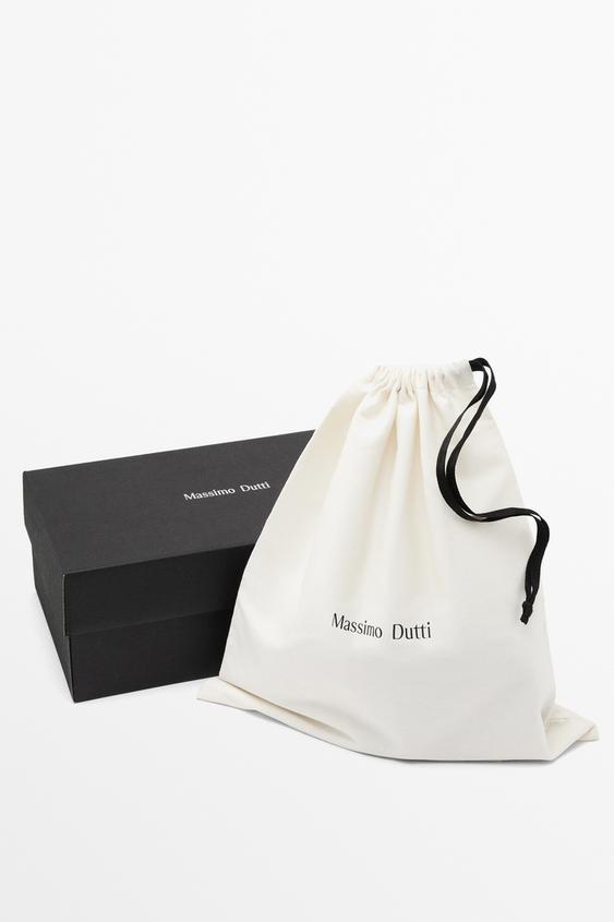 Soft leather ballerinas from Zara - $180