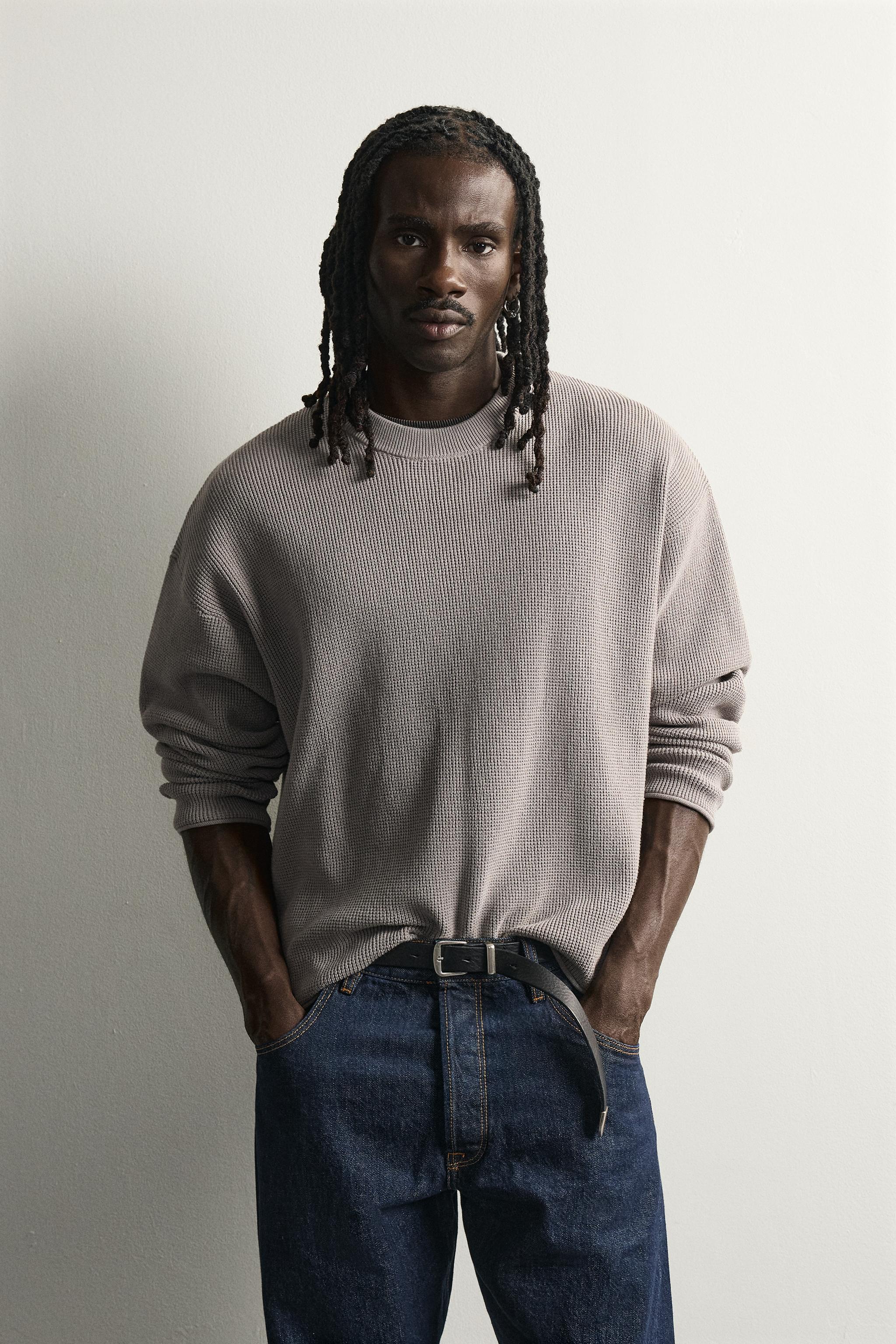 WAFFLE TEXTURE JUMPER