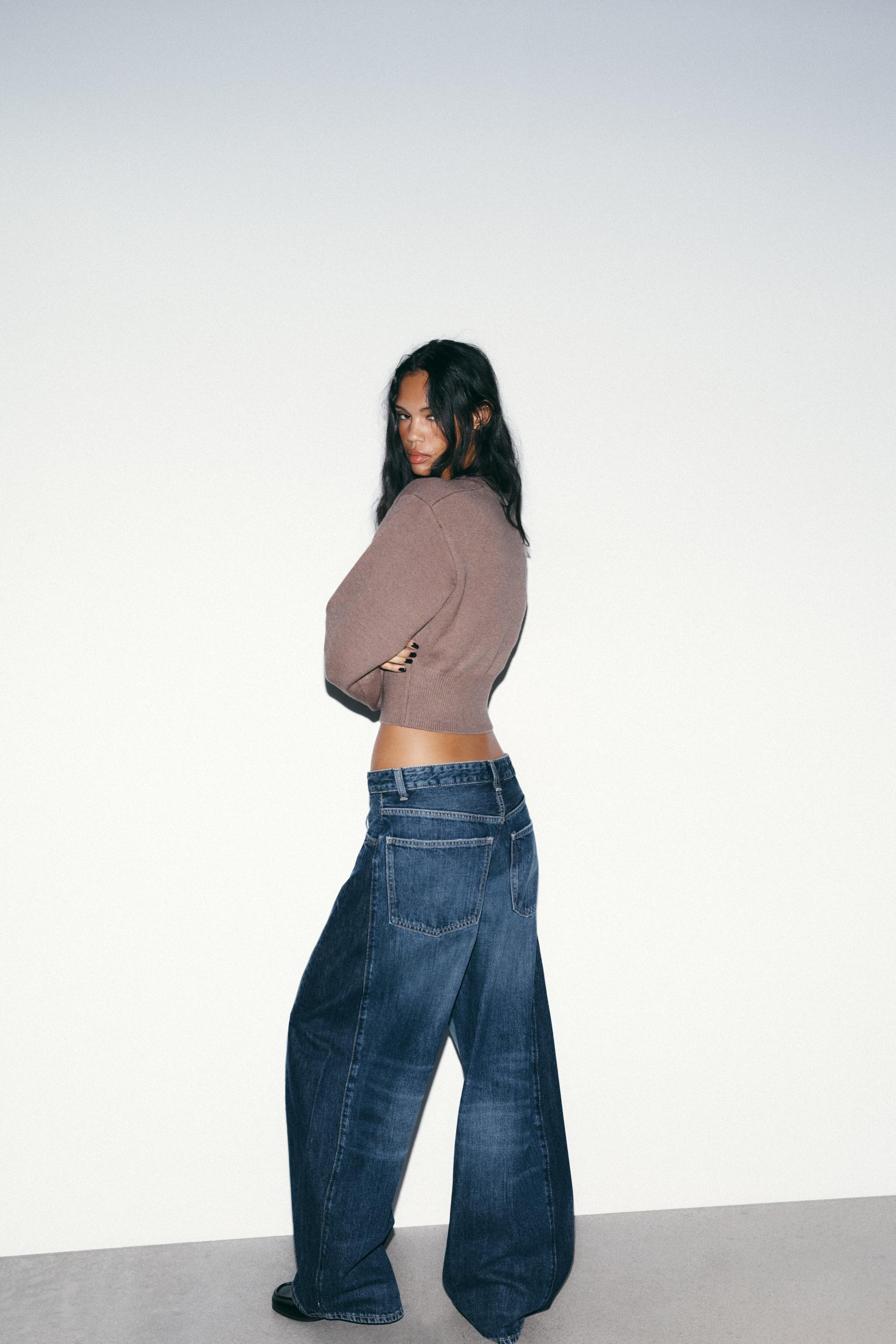 CROPPED BASIC KNIT JUMPER