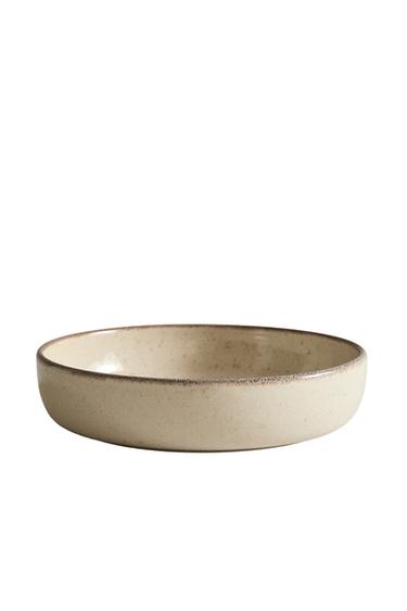 STONEWARE SOUP PLATE – Világosekrü a ZARA-tól