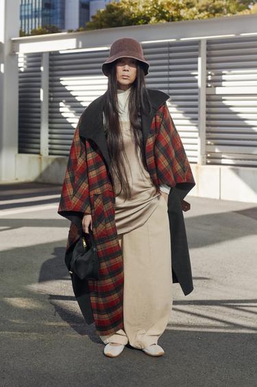 SILK BLEND LACE CAMISOLE DRESS - Light mink by Zara