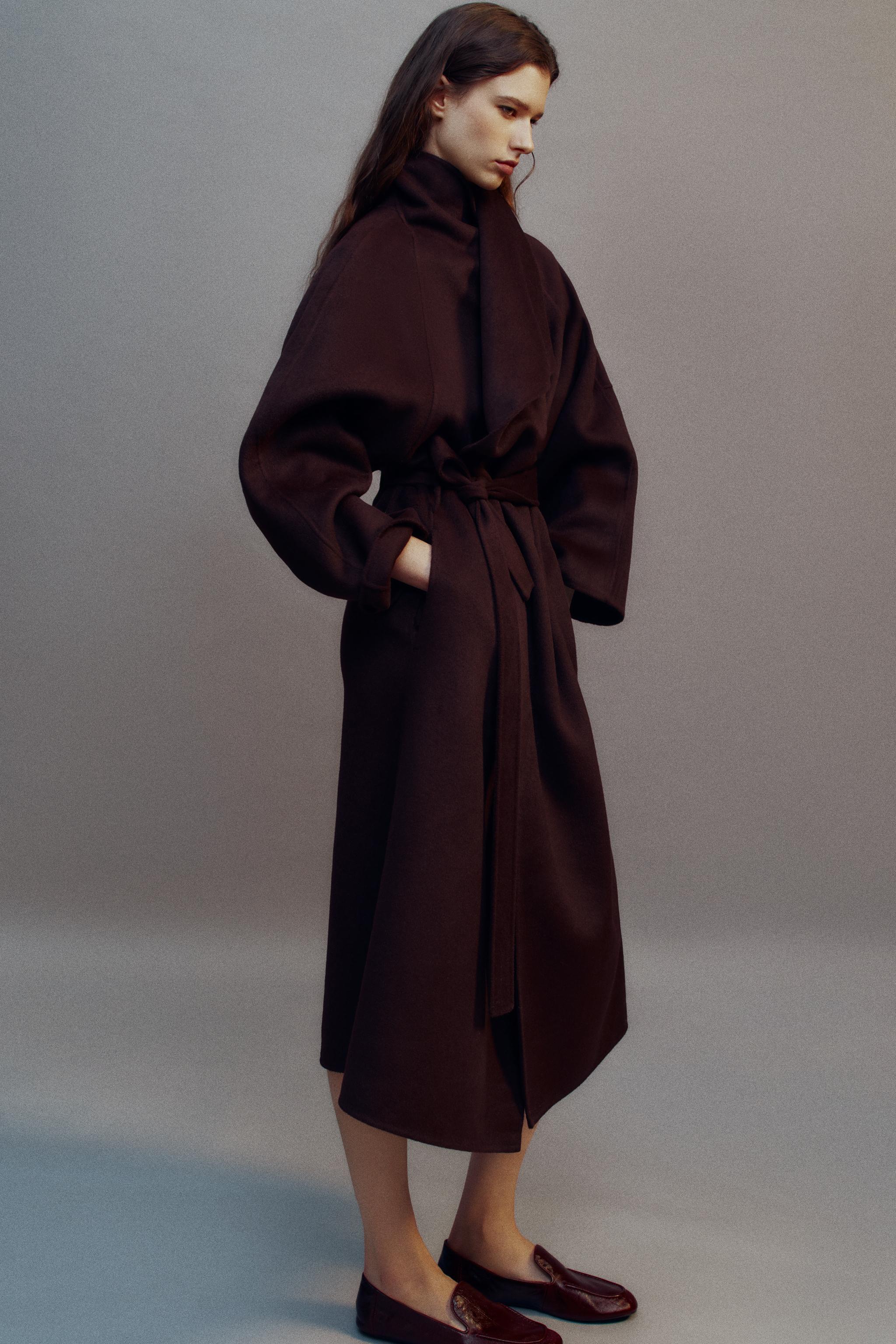 BELTED LONG COAT