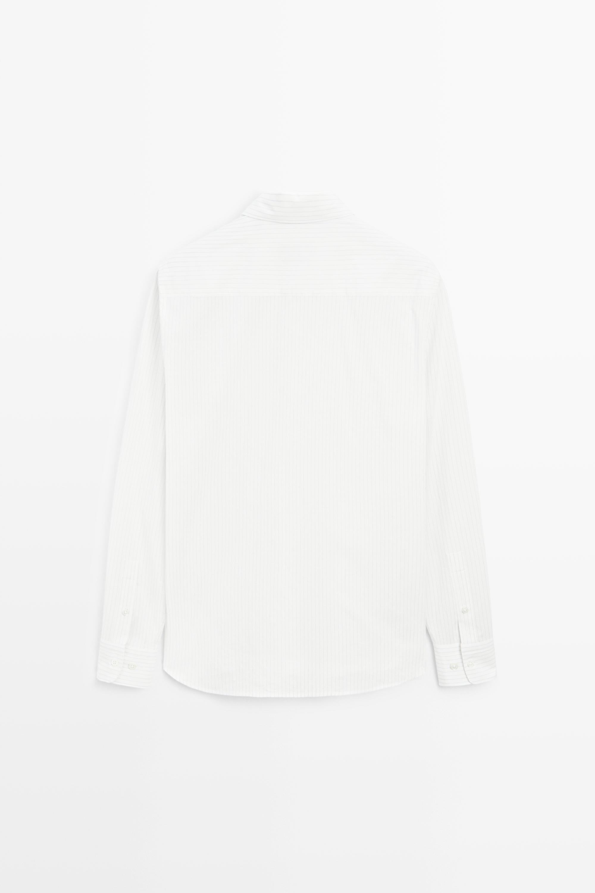 100% cotton striped shirt