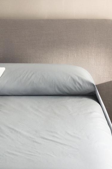 PERCALE DYNEBETRÆK (300 TRÅDE) - blå fra Zara