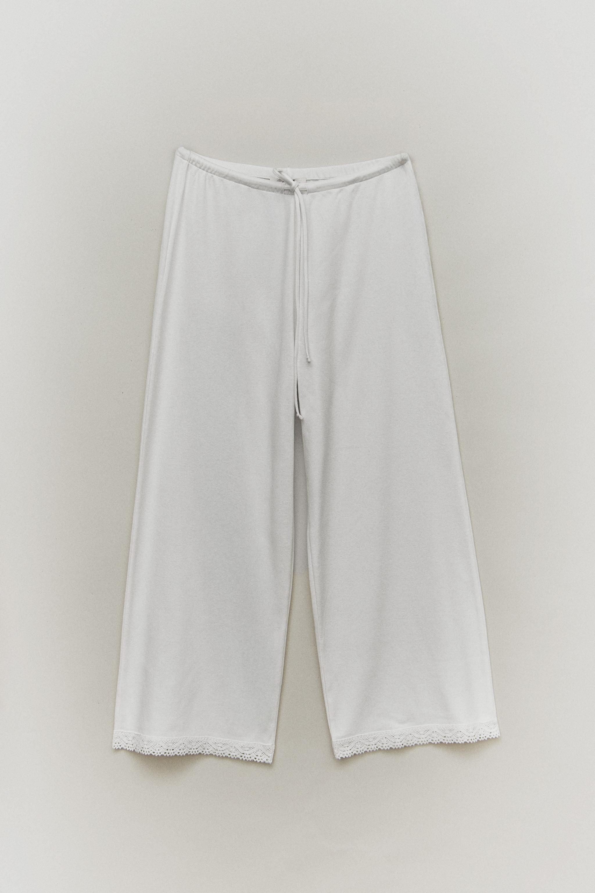 PANTALON JERSEY DE COTON