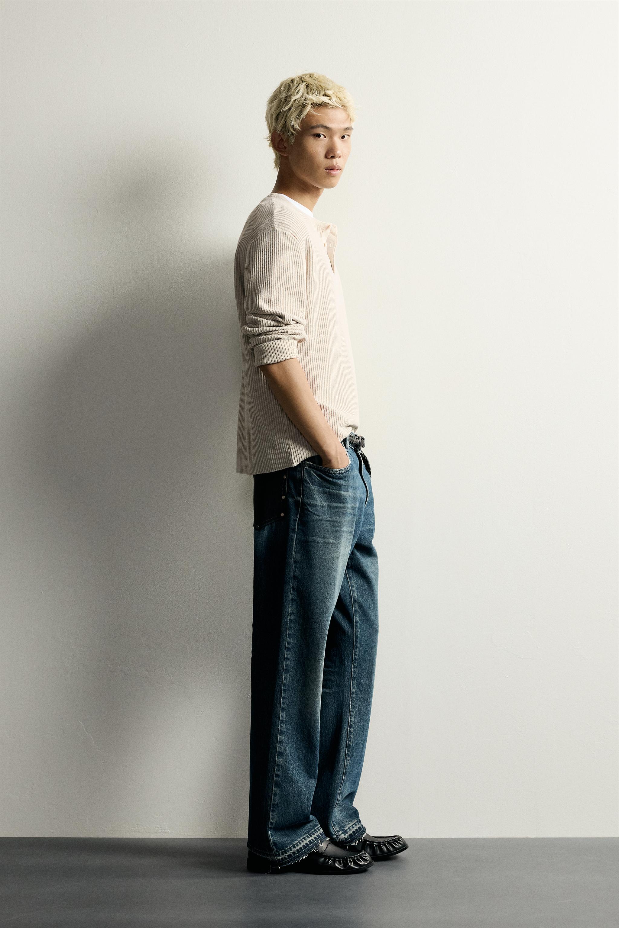 HENLEY KNIT T-SHIRT