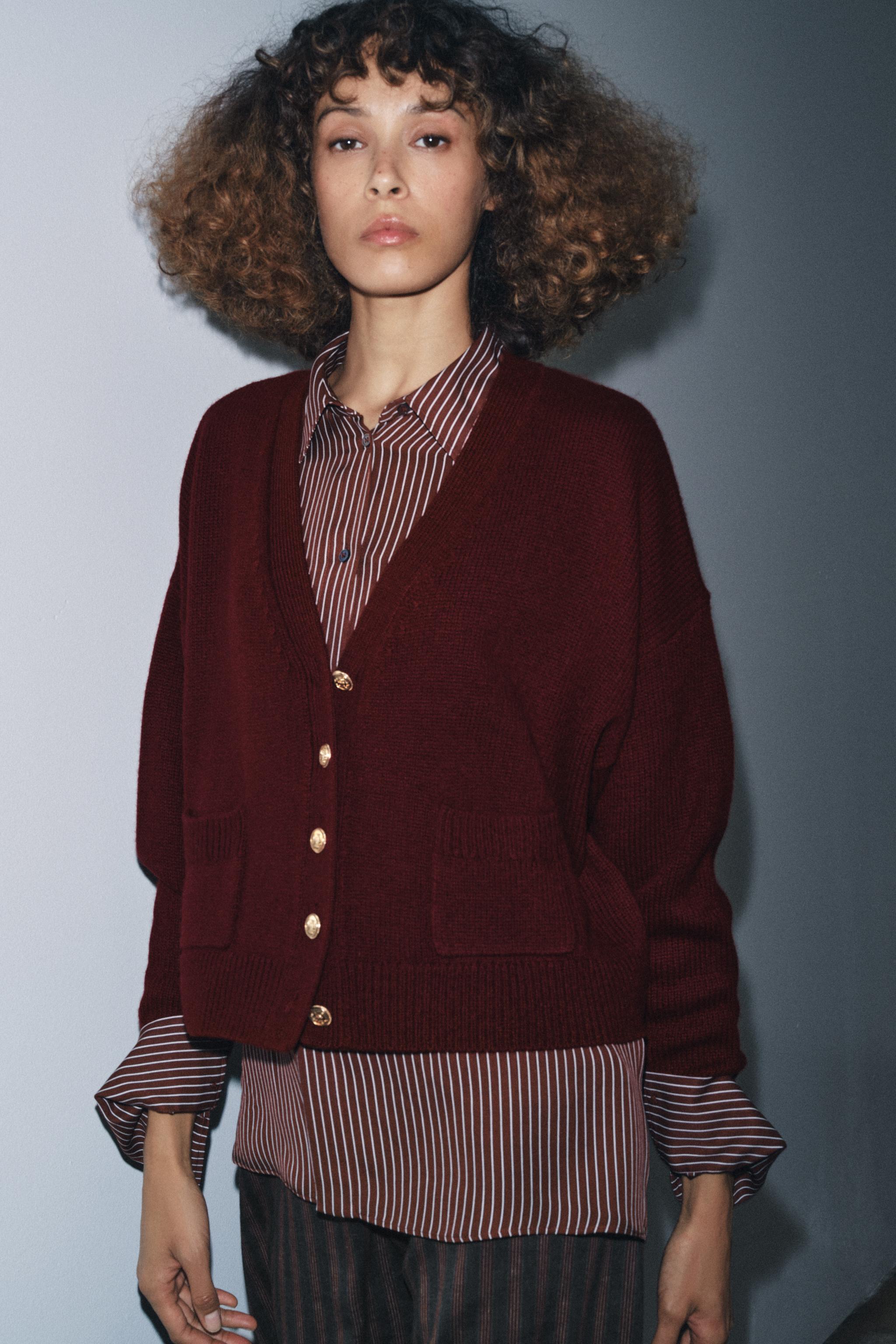 ロック fuga v系 zara hare ドレープジャケットスル カーディガン