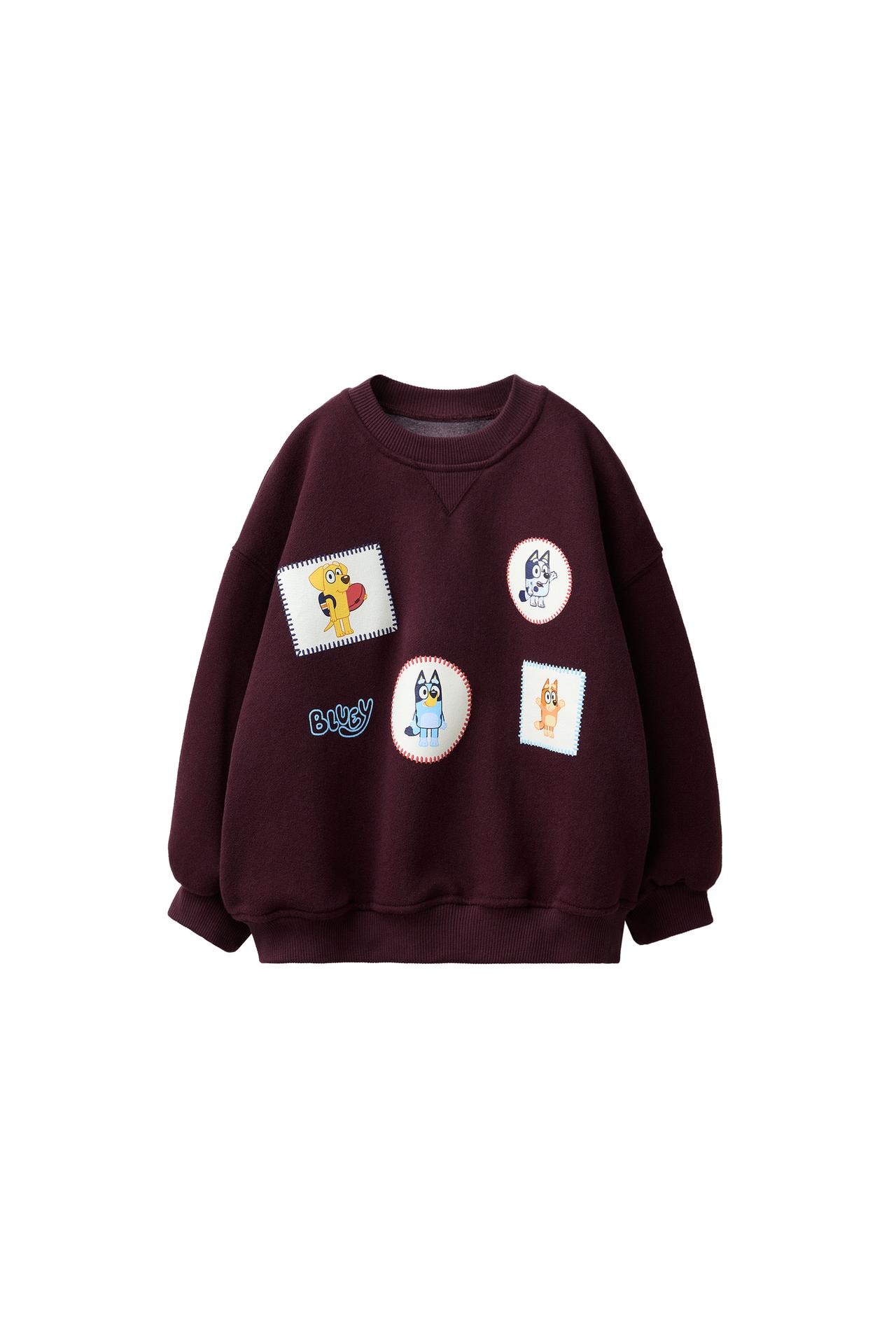 BLUEY © LUDO STUDIO PATCH SWEATSHIRT