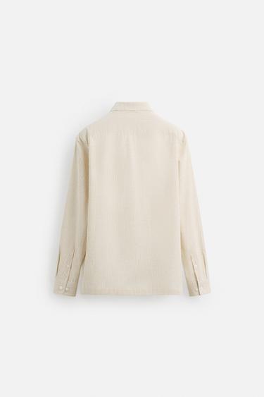 SURCHEMISE RAYURES - rayures de Zara - Image 7
