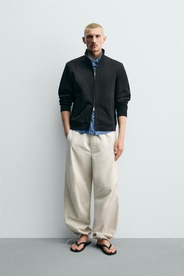 ΠΑΝΤΕΛΟΝΙ PARACHUTE RELAXED FIT - Γκρί πέτρας του Zara