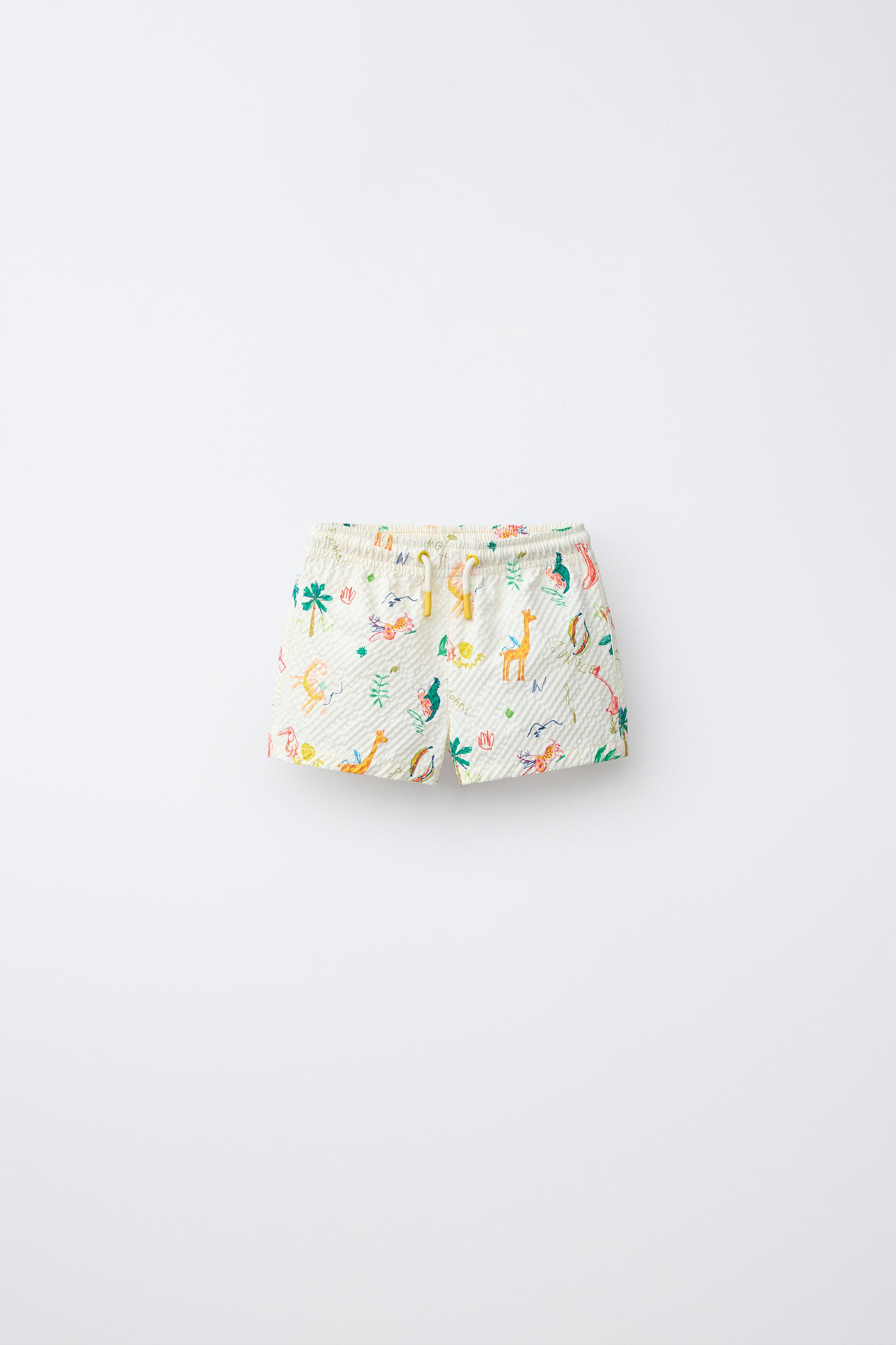 2-6 ANS/ SHORT DE BAIN ANIMAUX