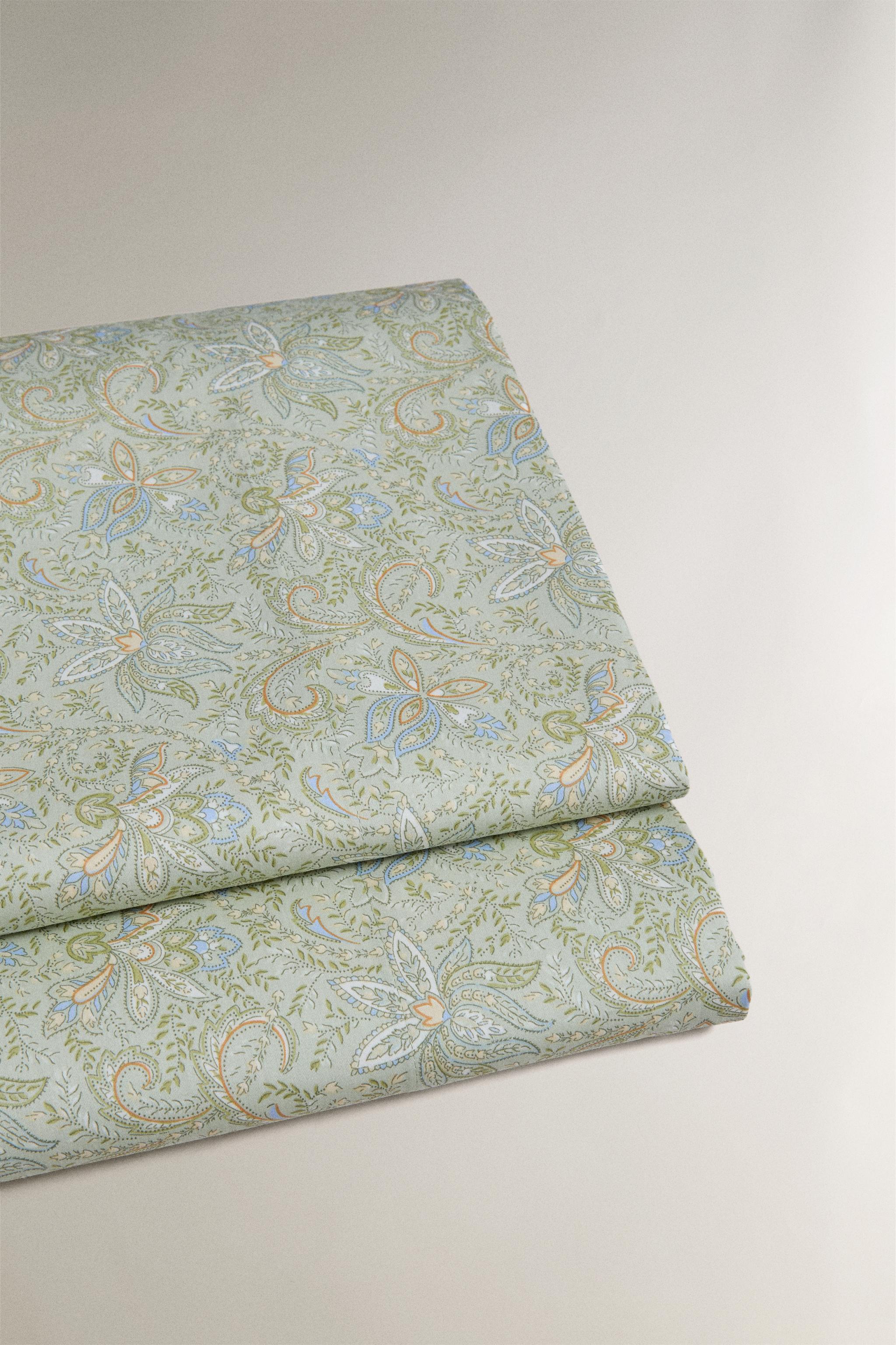 PAISLEY SATEEN FLAT SHEET