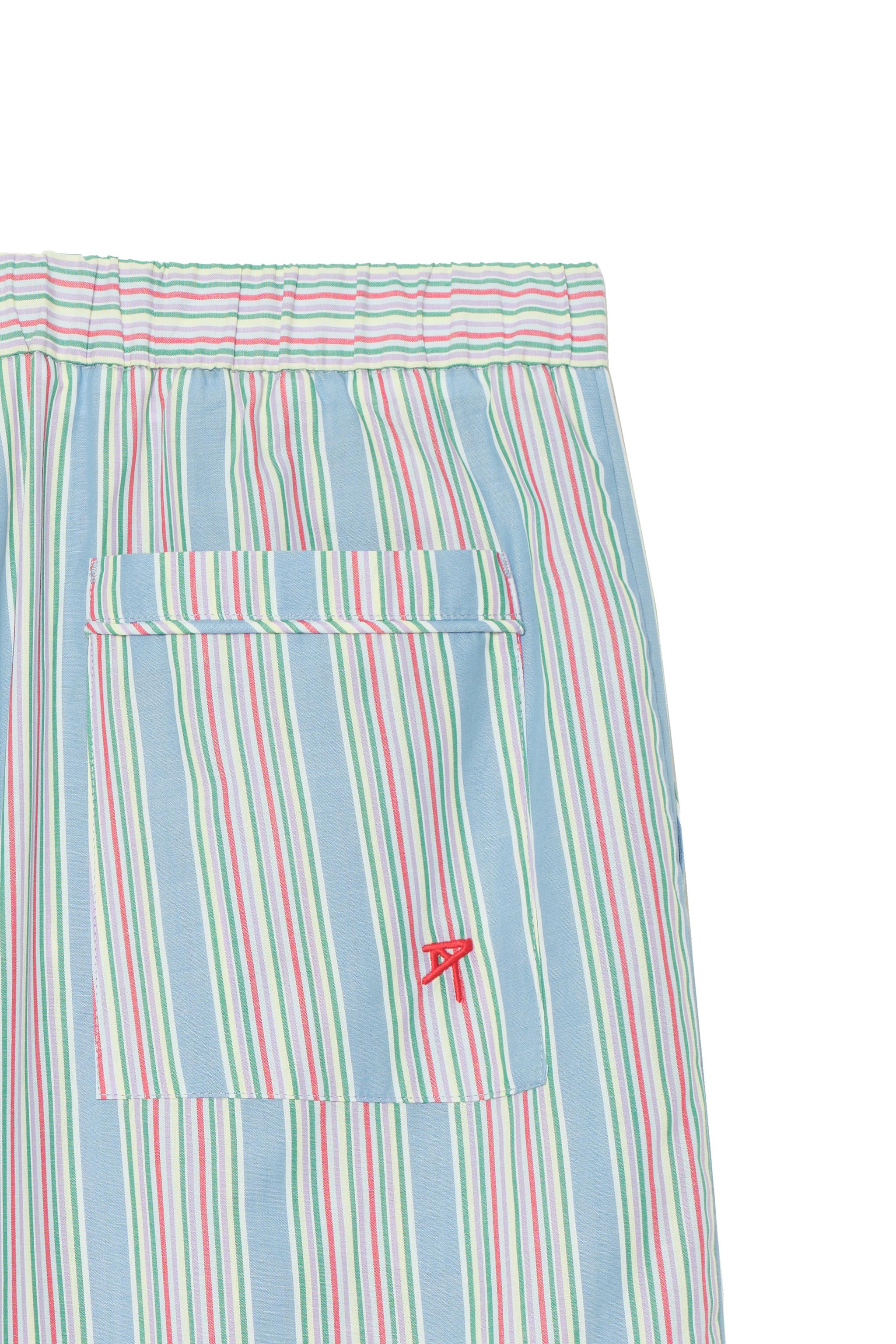 Мужские брюки Zara JACQUARD STRIPED RELAXED FIT PANTS — фото 6