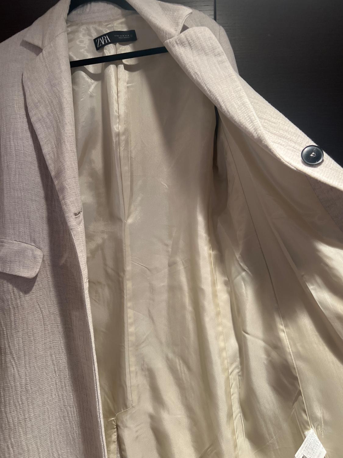 LINEN-BLEND COAT - Image 7
