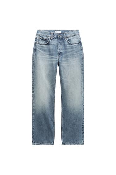 TRF STRAIGHT-LEG MID-RISE JEANS