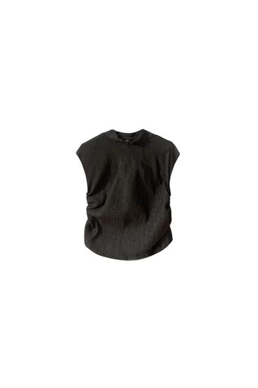TSHIRT WITH RUCHING